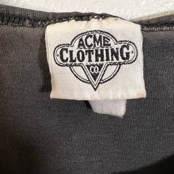 Acme Vintage 90s 1991 Bugs Bunny Work It Doc Tank Top Black Size Large - Picture 3 of 8